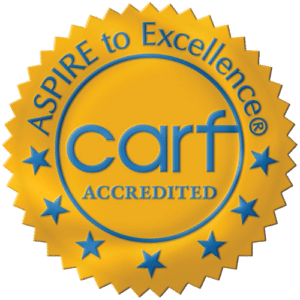 CARF gold seal - logo