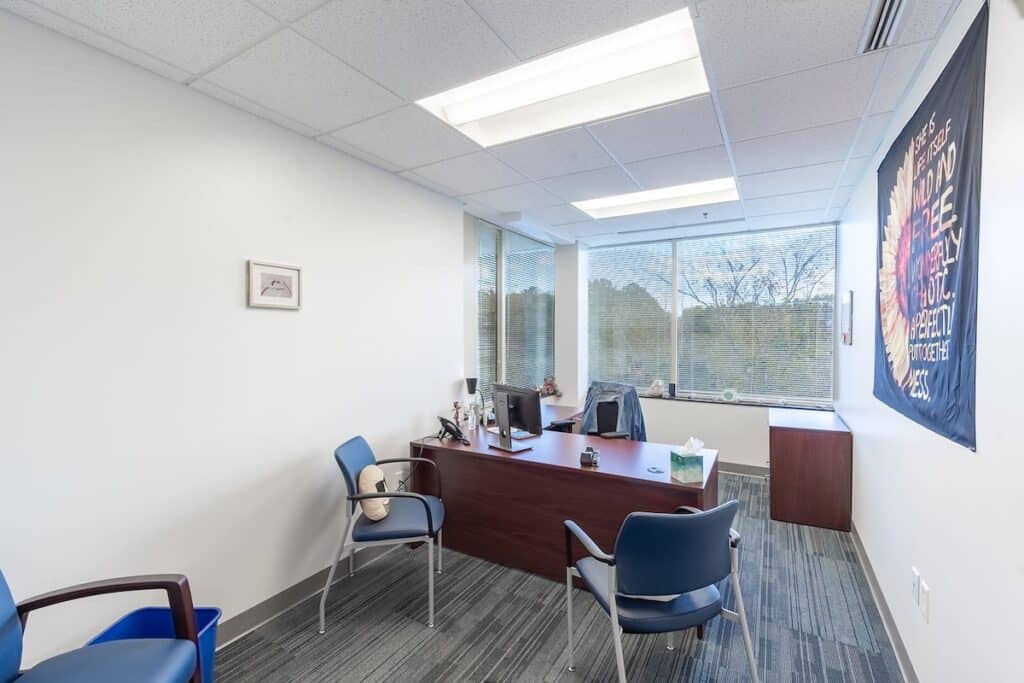 PVOP Chapel Hill - Individual therapy room