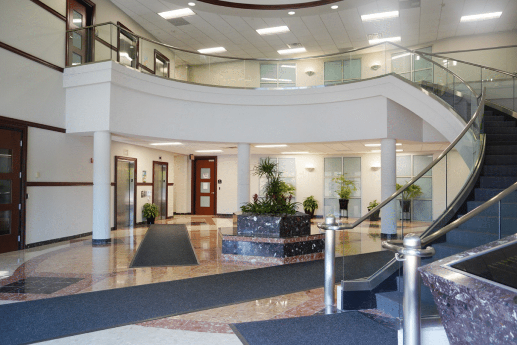 PVOP Norfolk - lobby of building