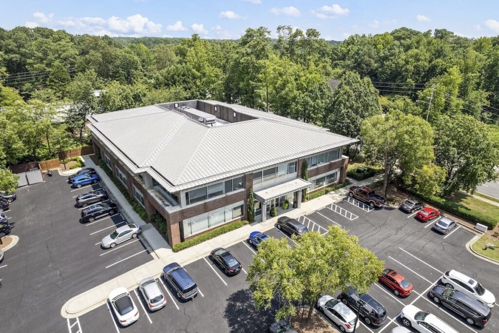 PVOP Raleigh - exterior aerial view of building