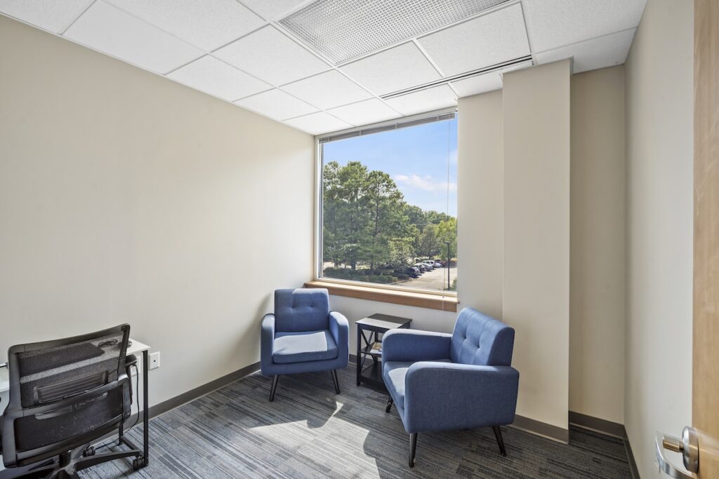 PVOP Raleigh - individual therapy room