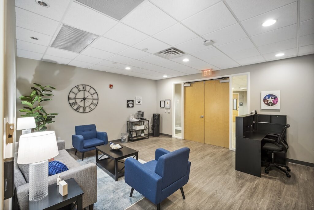 PVOP Raleigh -entryway and waiting area